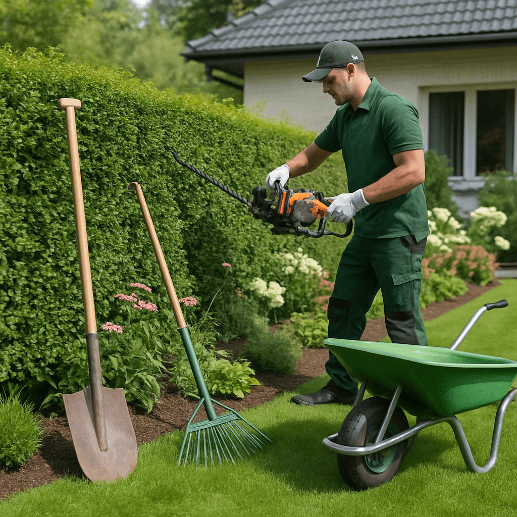 Gartenarbeit